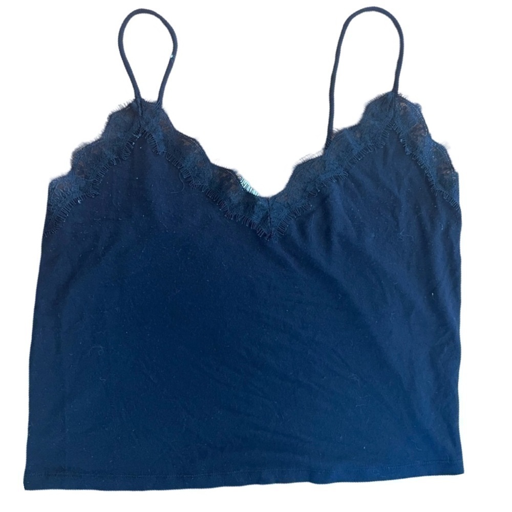LA Heart Crop Top Small